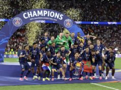 O PSG manteve o título da Liga dos Campeões com uma vitória por pênaltis sobre o Arsenal