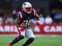 Os Patriots ficarão sem Ramondre Stevenson e Kason Bout na Semana 11 na TNF.
