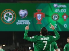 Troy Perot conquistou o lugar como o novo herói do futebol irlandês