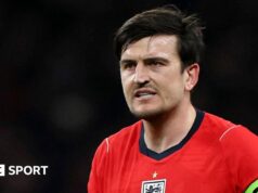 Harry Maguire tem ‘muito azar’ por perder Wayne Rooney, seleção da Inglaterra