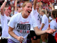 Masterclass da goleira Sophie Whitehouse enquanto Charlton é promovido à WSL
