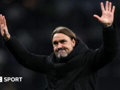 Leeds United: Daniel Farke diz que o clube da Premier League deve corresponder à ambição