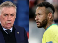 Carlo Ancelotti admite que Neymar será ‘importante’ para o Brasil na Copa do Mundo de 2026