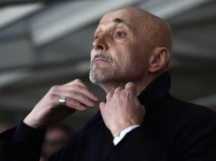 Spalletti espera reação no Derby e minimiza importância da Liga dos Campeões