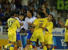 Ele mandou UD Las Palmas para o fosso duas vezes
