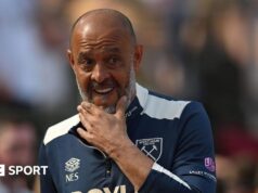 West Ham: Nuno encontra hierarquia dos Hammers em meio a rumores de saída
