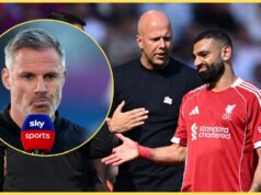 Carragher emitiu um pedido de seleção para Salah entrar no confronto de Brentford