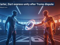 Carter e Dart expressam unidade após controvérsia de Trump