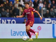 “Estou muito feliz em Roma.”