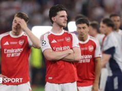 Final da Liga dos Campeões: ‘dor’ do Arsenal vai alimentar o fogo após desgosto