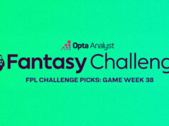 Escolhas do Desafio FPL GW38: Oito pontos para jogadores das equipes vencedoras