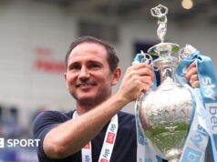 Frank Lampard nomeado técnico do ano da LMA depois de levar Coventry à Premier League