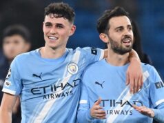 O técnico do Manchester City, Pep Guardiola, compara Phil Foden e Bernardo Silva (vídeo)