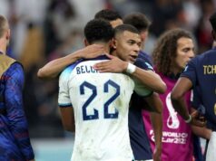 ‘Queremos ser os melhores, por isso temos que transformar momentos negativos em melhorias. A França é a atual campeã em 2022 e sabe como ‘Jordan Pickford’ pode vencer por margens cruciais em um grande torneio