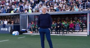 Gasperini foi classificado como o terceiro melhor treinador da Roma no seu primeiro ano