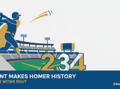 O homer de Grant faz história na corrida WCWS da UCLA