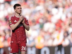 Andy Robertson presta homenagem emocionante a Pep Guardiola em entrevista de despedida do Liverpool