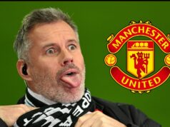 Os fãs do Man Utd zombam de Jamie Carragher por previsões dolorosas