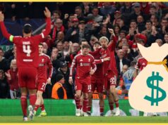 Liverpool ultrapassa mil milhões de euros em receitas totais da Liga dos Campeões