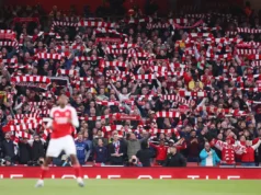 O Arsenal mantém a coragem para abrir uma vantagem de cinco pontos na corrida pelo título