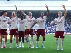 O Arsenal sobrevive ao último susto do Palace e vence por 2 a 1 em Selhurst Park