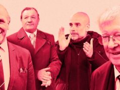 O maior número de títulos da Premier League inglesa foram conquistados por treinadores