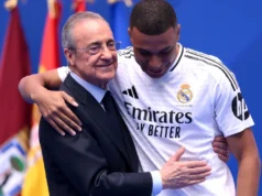 Florentino Perez lançou a campanha presidencial do Real Madrid com grandes promessas: ‘De Figo a Mbappé, ninguém veio sozinho’