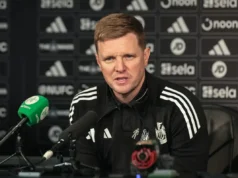 Eddie Howe é a manchete Newcastle United x West Ham United