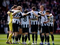 Newcastle United x West Ham United fica assim