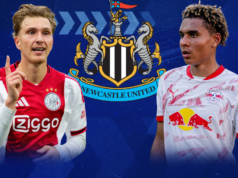 Os cinco substitutos de Anthony Gordon do Newcastle United estão disponíveis por menos de 50 milhões de euros