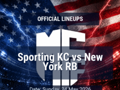 Escalação: KC Athletic vs New York RB – Domingo, 24 de maio de 2026 01h30 BST