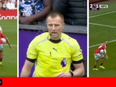 ‘Surpresa absoluta’: Gary Neville reage quando o árbitro anula o VAR para permitir que o gol de Cunha seja válido