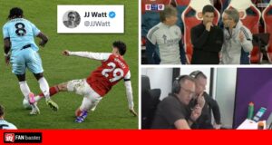 O proprietário do Burnley, JJ Watt, se torna viral com um tweet reagindo ao fato de Havertz, do Arsenal, evitar o cartão vermelho