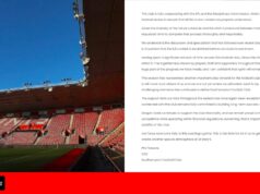 Chefe do Executivo do Southampton emite declaração criticando punição “manifestamente desproporcional”