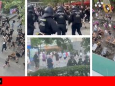 Prisões e ordem de saída de torcedores após confrontos anteriores à final Crystal Palace-Rayo Vallecano
