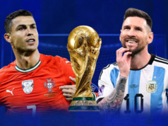Qual será a classificação de Cristiano Ronaldo e Lionel Messi em termos de maior número de contribuições de jogadores com mais de 35 anos em 2026?