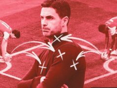 O Arsenal não será campeão da Premier League, mas o sucesso servirá de validação para Mikel Arteta