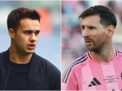 Lionel Messi não está nem perto de se aposentar, insiste Sergio Reguilon, companheiro de equipe do Inter Miami