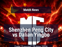 Shenzhen Pengcheng enfrenta Dalian Yingbo, ambos os lados lutam para seguir em frente