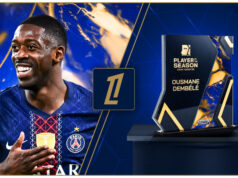 Ousmane Dembele mantém o troféu do pote da TM Liga 1, apesar de ter começado apenas 11 jogos após uma vitória por pouco