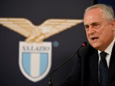 Lotito teria recusado uma oferta de € 450 milhões para comprar a Lazio