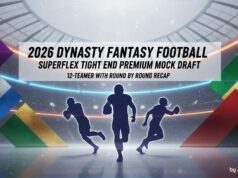 2026 Dynasty TE Premium: Pânico no Mock!