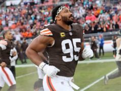 Myles Garrett foi negociado com os Rams em uma negociação de grande sucesso