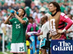 Anúncios em tela cheia da Fox durante os intervalos para hidratação da Copa do Mundo causam consternação nos EUA: ‘Lixo absoluto’ | Campeonato Mundial de 2026