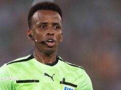 O árbitro somali Omar Artan vai apitar a Supercopa depois de ter sua vaga negada na Copa do Mundo