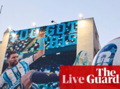 Notícias da Copa do Mundo de 2026: Inglaterra se prepara para amistoso, Infantino alerta LA contra ‘bárbaros sortudos’, Messi marca na volta – ao vivo | Campeonato Mundial de 2026
