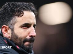 Ruben Amorim: ex-técnico do Manchester United, um dos principais candidatos ao cargo no AC Milan