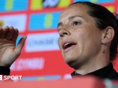 Decisão da Copa do Mundo Feminina: País de Gales desvia viagem para Montenegro com tempestade