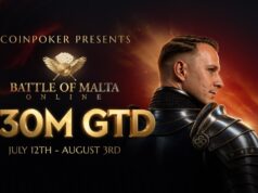 Série Online da Batalha de Malta no CoinPoker: $ 30 milhões garantidos