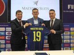 A Federação de Futebol da Bósnia e Herzegovina assinou o contrato com Maestro Suits